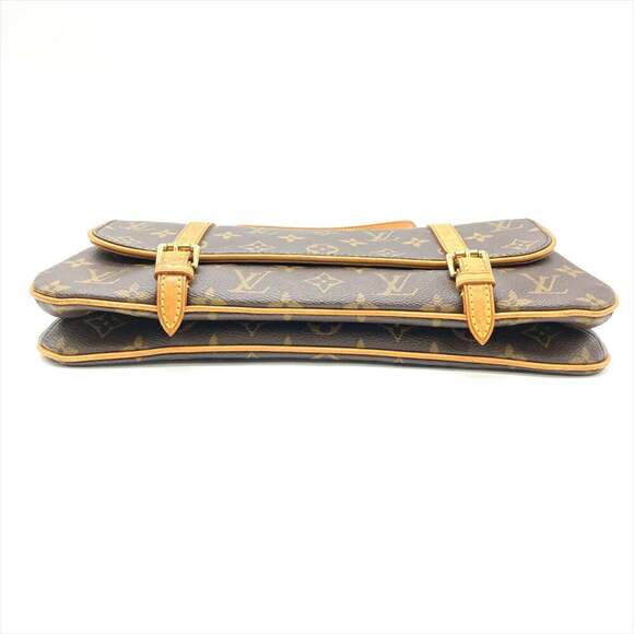 LOUIS VUITTON Authentic Brown Monogram Canvas Shoulder Bag - Picture 4 of 10